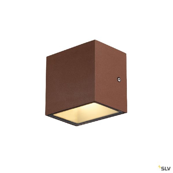SITRA CUBE, applique ext, S, simple rouille LED 6,2W 3000K/4000K IP44 CCT Switch 1005150