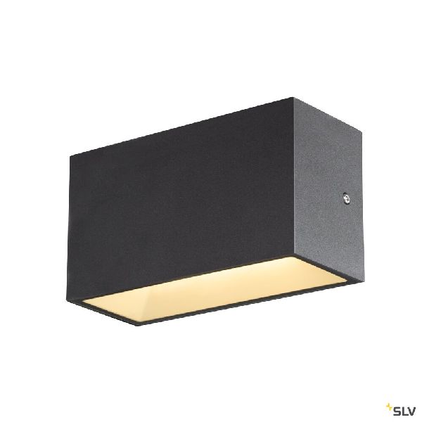 SITRA CUBE applique ext M up/down anthracite LED 14W 3000K/4000K IP44 CCT Switch 1005151