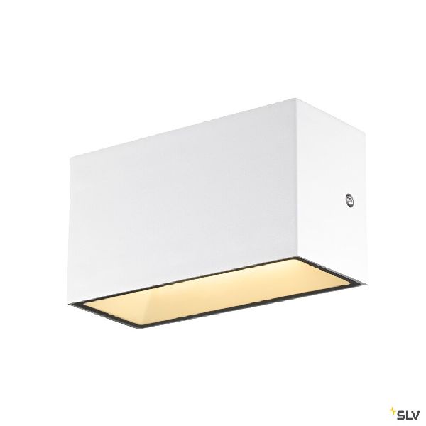 SITRA CUBE applique ext M up/down blanc LED 14W 3000K/4000K IP44 CCT Switch 1005153