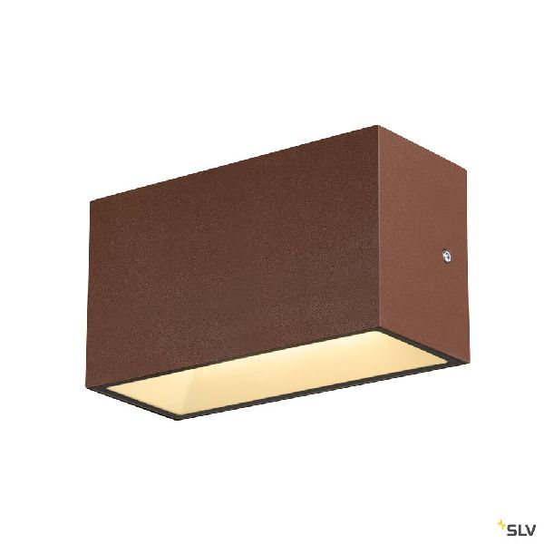 SITRA CUBE applique ext M up/down rouille LED 14W 3000K/4000K IP44 CCT Switch 1005154