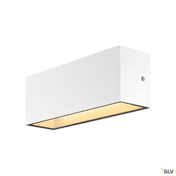 SITRA CUBE applique ext L up/down blanc LED 24W 3000K/4000K IP44 CCT Switch 1005156