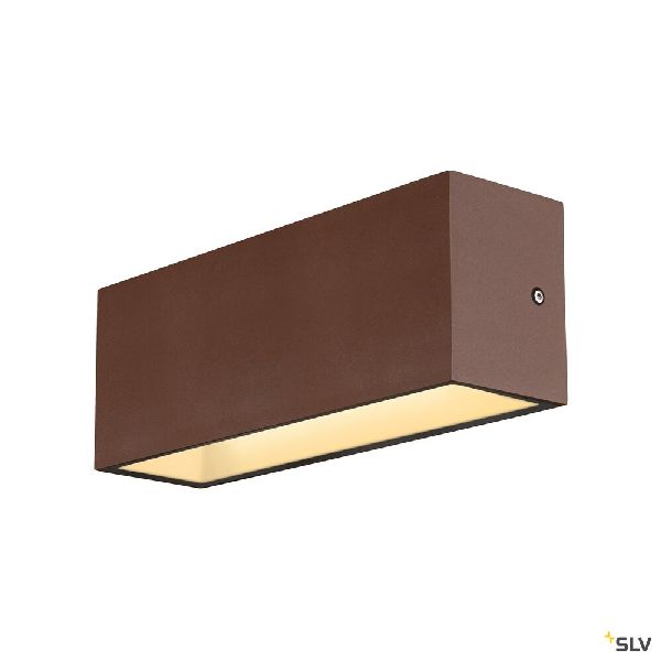 SITRA CUBE applique ext L up/down rouille LED 24W 3000K/4000K IP44 CCT Switch 1005157