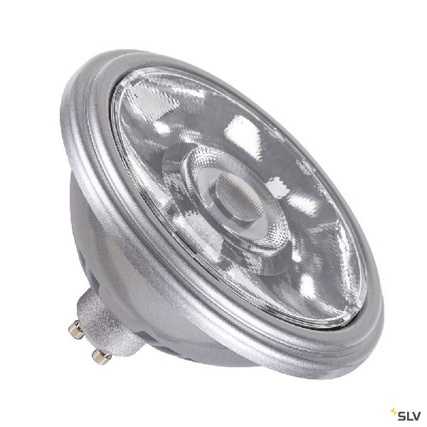 Source LED QPAR111, GU10, argent, 12,5W, 2700K, variable 1005275