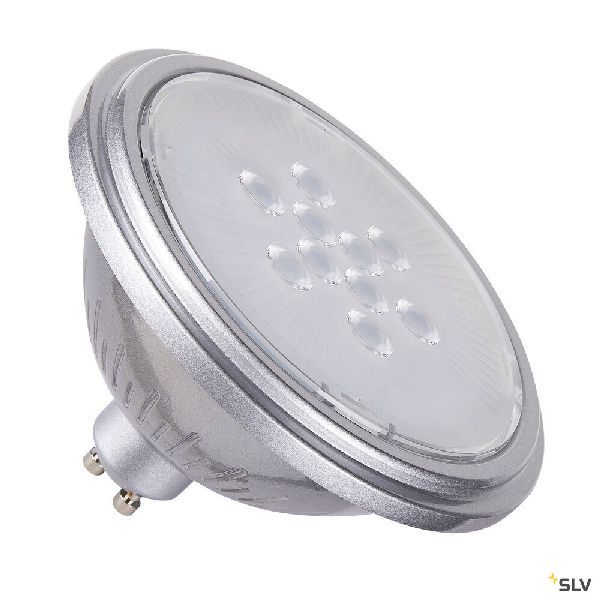 Source LED QPAR111, GU10, argent, 7,3W, 4000K 1005296