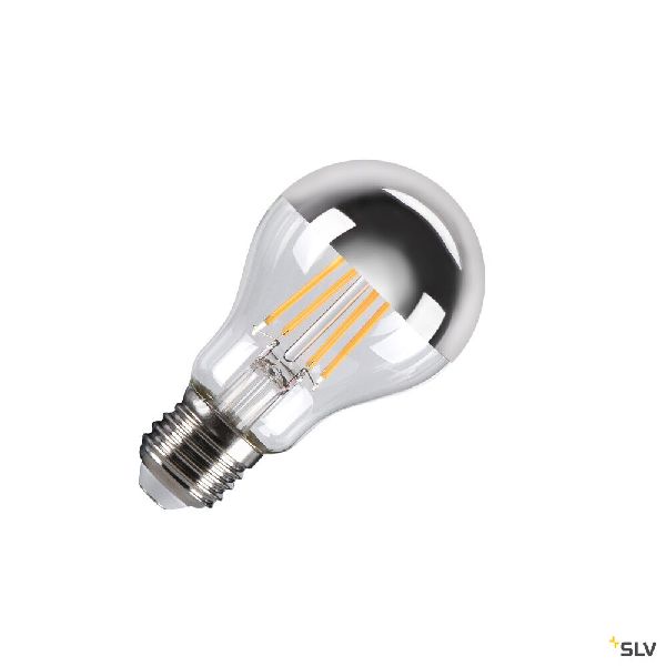 Source LED A60, E27, chrome, 7,5W, 2700K, tête miroir, variable 1005305