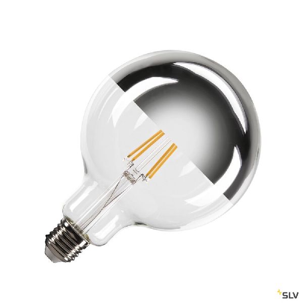 Source LED G125, E27, chrome, 7,5W, 2700K, tête miroir, variable 1005306