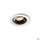 NUMINOS® MOVE S, encastré plafond orientable, 20°, blanc/noir, LED, 8,6W, 2700K 1005328