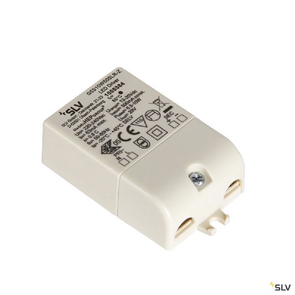 Alimentation LED, intérieur, blanc, 9W, 500mA 1005384