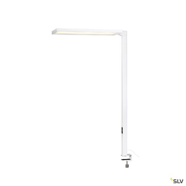 WORKLIGHT, lampe à poser int, blanc, LED 79W, 4000K, avec étau de serrage, UGR19 1005394