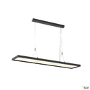 WORKLIGHT, suspension intérieure, noir, LED, 57W, 4000K, UGR19, variable Dali 1005395