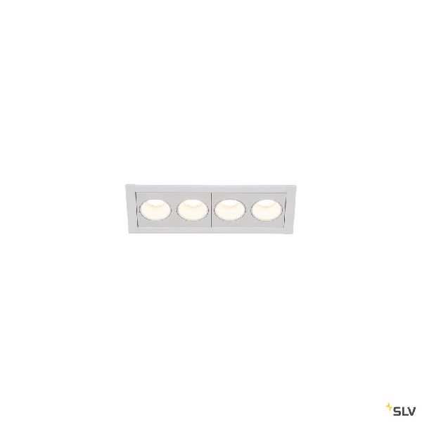 MILANDOS 4, encastré de plafond intérieur, blanc, LED, 8W, 2700K 1005409