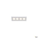 MILANDOS 4, encastré de plafond intérieur, blanc, LED, 8W, 2700K 1005409