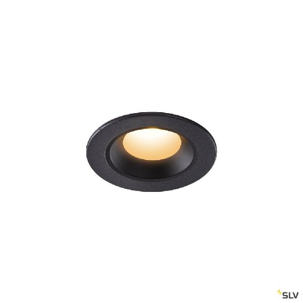 NUMINOS® XS, encastré de plafond intérieur, 40°, noir, LED, 7W, 2700K, IP20/IP44 1005502