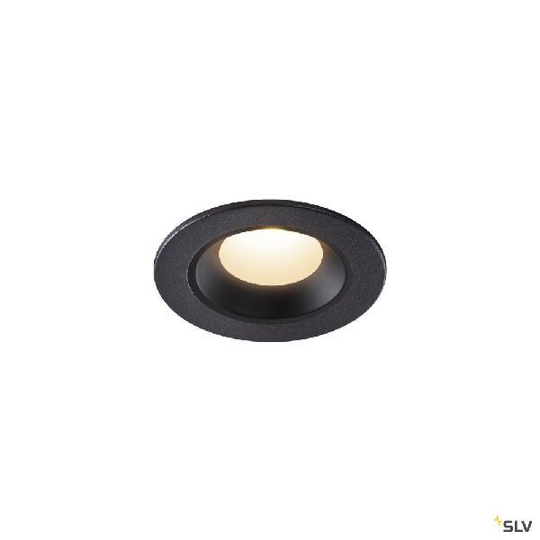 NUMINOS® XS, encastré de plafond intérieur, 40°, noir, LED, 7W, 3000K, IP20/IP44 1005520