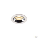 NUMINOS® XS, encastré plafond int, 20°, blanc/chrome, LED, 7W, 3000K, IP20/IP44 1005528