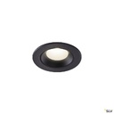 NUMINOS® XS, encastré de plafond intérieur, 20°, noir, LED, 7W, 4000K, IP20/IP44 1005535