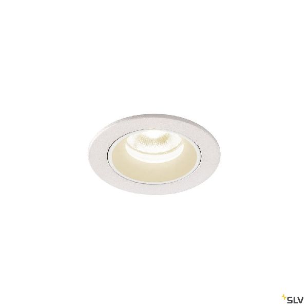 NUMINOS® XS, encastré de plafond int, 20°, blanc, LED, 7W, 4000K, IP20/IP44 1005545