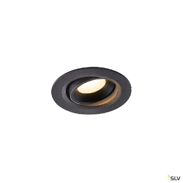 NUMINOS® MOVE XS, encastré plafond orientable, 20°, noir, LED, 7W, 3000K 1005571