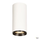 NUMINOS® XL, plafonnier intérieur, 24°, blanc/noir, LED, 36W, 3000K, variable 1005696