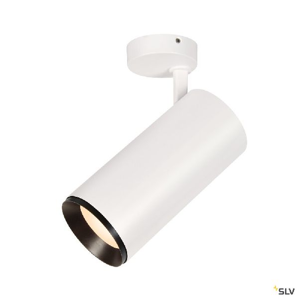 NUMINOS® XL, plafonnier orientable, 24°, blanc/noir, LED 36W 3000K variable Dali 1005750