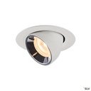 NUMINOS® GIMBLE XS, encastré de plafond int, 20°, blanc/chrome, LED, 7W, 2700K 1005824