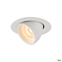 NUMINOS® GIMBLE XS, encastré de plafond intérieur, 55°, blanc, LED, 7W, 2700K 1005829