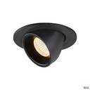 NUMINOS® GIMBLE S, encastré de plafond intérieur, 20°, noir, LED, 8,6W, 2700K 1005867