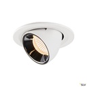 NUMINOS® GIMBLE S, encastré de plafond int, 20°, blanc/chrome, LED, 8,6W, 2700K 1005878