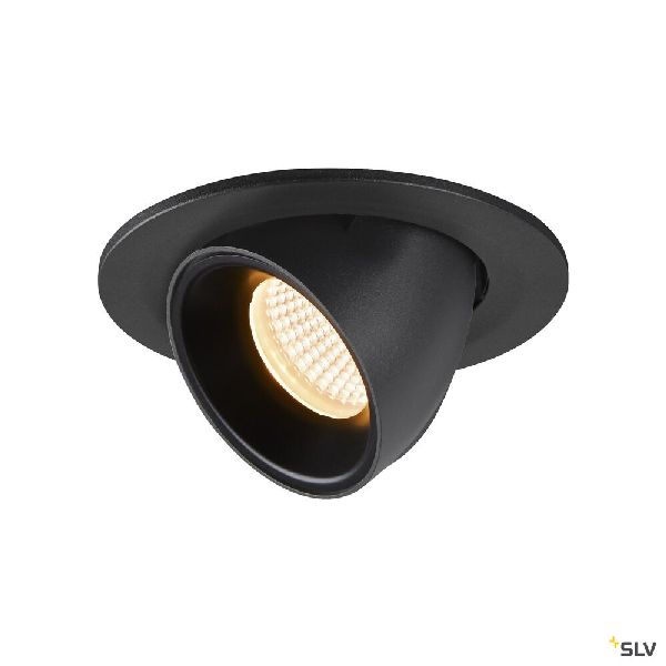 NUMINOS® GIMBLE S, encastré de plafond intérieur, 20°, noir, LED, 8,6W, 3000K 1005885