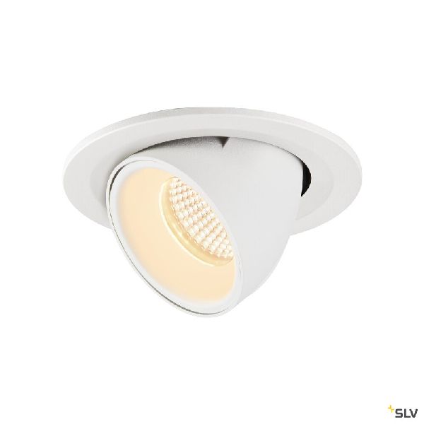 NUMINOS® GIMBLE S, encastré de plafond intérieur, 20°, blanc, LED, 8,6W, 3000K 1005895