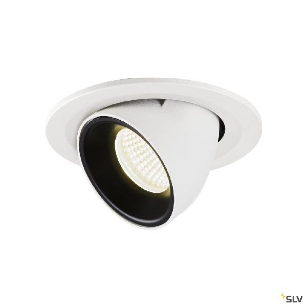 NUMINOS® GIMBLE S, encastré de plafond int, 20°, blanc/noir, LED, 8,6W, 4000K 1005912
