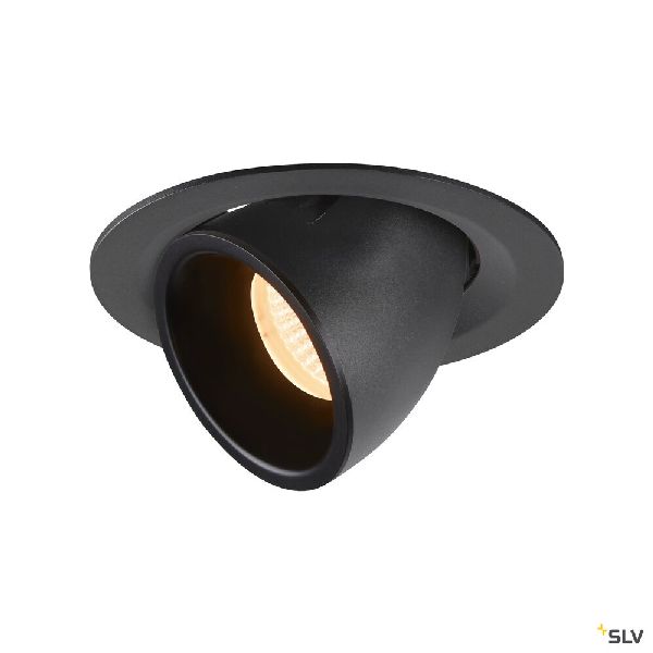 NUMINOS® GIMBLE M, encastré de plafond intérieur, 20°, noir, LED, 17,5W, 2700K 1005921