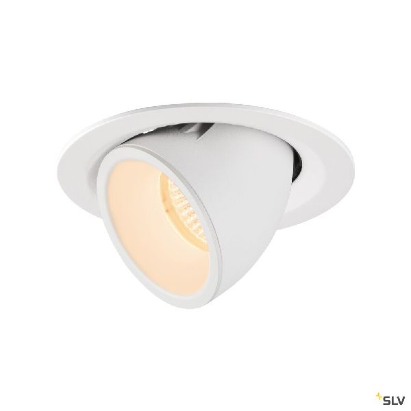 NUMINOS® GIMBLE M, encastré de plafond intérieur, 20°, blanc, LED, 17,5W, 2700K 1005931