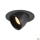 NUMINOS® GIMBLE M, encastré de plafond intérieur, 40°, noir, LED, 17,5W, 3000K 1005942