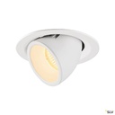 NUMINOS® GIMBLE M, encastré de plafond intérieur, 20°, blanc, LED, 17,5W, 3000K 1005949