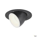 NUMINOS® GIMBLE M, encastré de plafond int, 20°, noir/blanc, LED, 17,5W, 4000K 1005958
