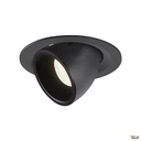 NUMINOS® GIMBLE M, encastré de plafond intérieur, 40°, noir, LED, 17,5W, 4000K 1005960