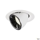 NUMINOS® GIMBLE M, encastré de plafond int, 20°, blanc/chrome, LED, 17,5W, 4000K 1005968