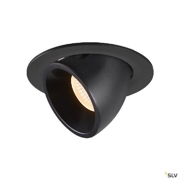 NUMINOS® GIMBLE L, encastré de plafond intérieur, 55°, noir, LED, 25,4W, 2700K 1005981