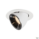 NUMINOS® GIMBLE L, encastré de plafond int, 20°, blanc/chrome, LED, 25,4W, 2700K 1005986