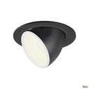 NUMINOS® GIMBLE L, encastré de plafond int, 55°, noir/blanc, LED, 25,4W, 4000K 1006018