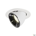 NUMINOS® GIMBLE L, encastré de plafond int, 20°, blanc/chrome, LED, 25,4W, 4000K 1006022