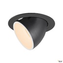 NUMINOS® GIMBLE XL, encastré de plafond int, 20°, noir/blanc, LED, 37,4W, 2700K 1006030