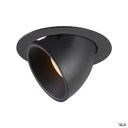 NUMINOS® GIMBLE XL, encastré de plafond intérieur, 55°, noir, LED, 37,4W, 2700K 1006035