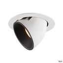 NUMINOS® GIMBLE XL, encastré de plafond int, 55°, blanc/noir, LED, 37,4W, 2700K 1006044