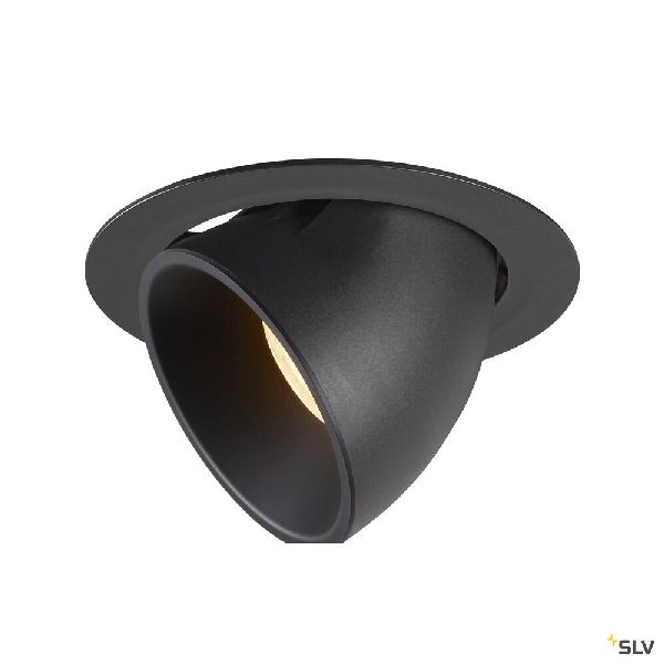 NUMINOS® GIMBLE XL, encastré de plafond intérieur, 20°, noir, LED, 37,4W, 3000K 1006047