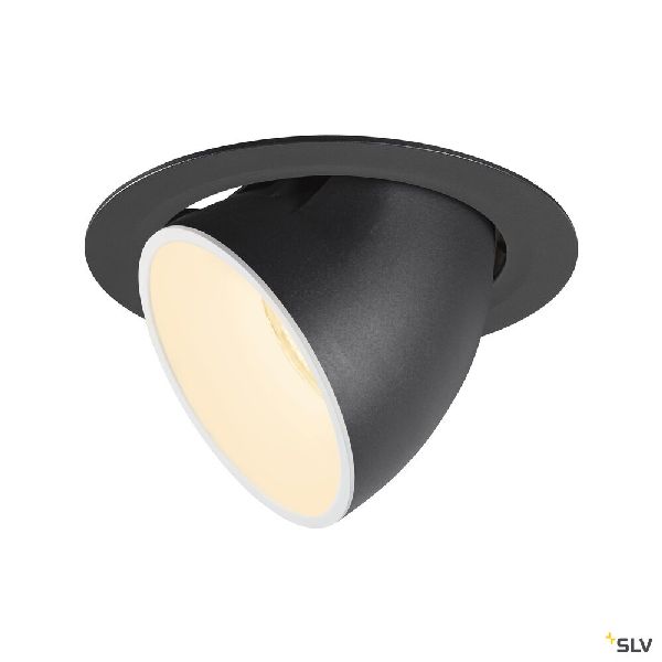 NUMINOS® GIMBLE XL, encastré de plafond int, 40°, noir/blanc, LED, 37,4W, 3000K 1006051
