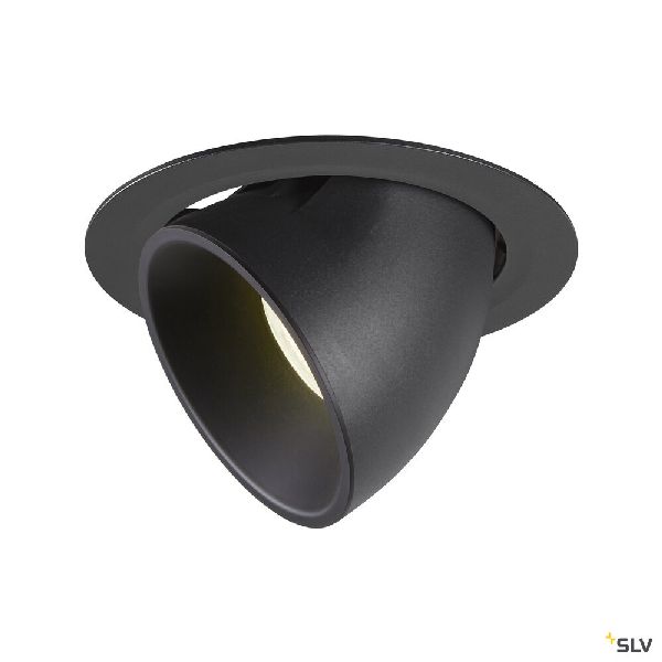 NUMINOS® GIMBLE XL, encastré de plafond intérieur, 20°, noir, LED, 37,4W, 4000K 1006065