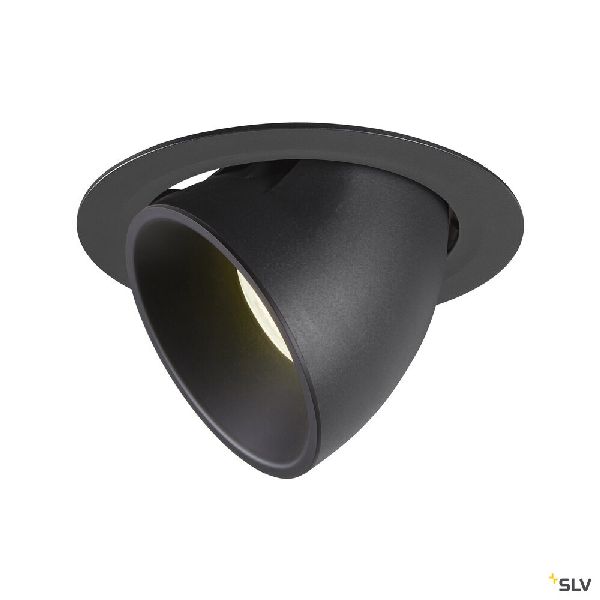 NUMINOS® GIMBLE XL, encastré de plafond intérieur, 55°, noir, LED, 37,4W, 4000K 1006071