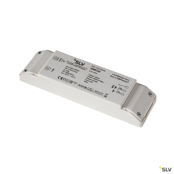 Alimentation LED, intérieur, blanc, 60W, 24V, 2 canaux, variable Dali 1006133